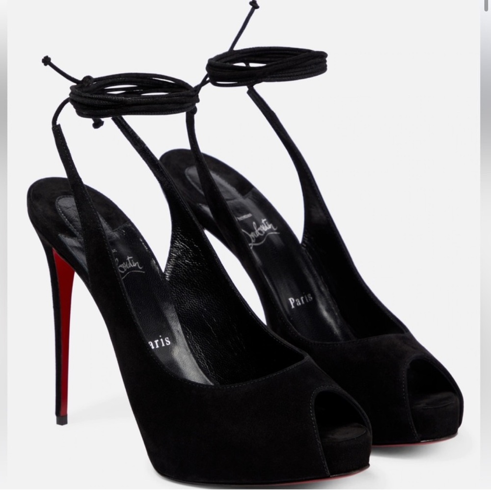Christian Louboutin Lace Up NVP 120